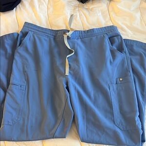 Figs Scrub Pants.  Elastic Waist.  Size large.